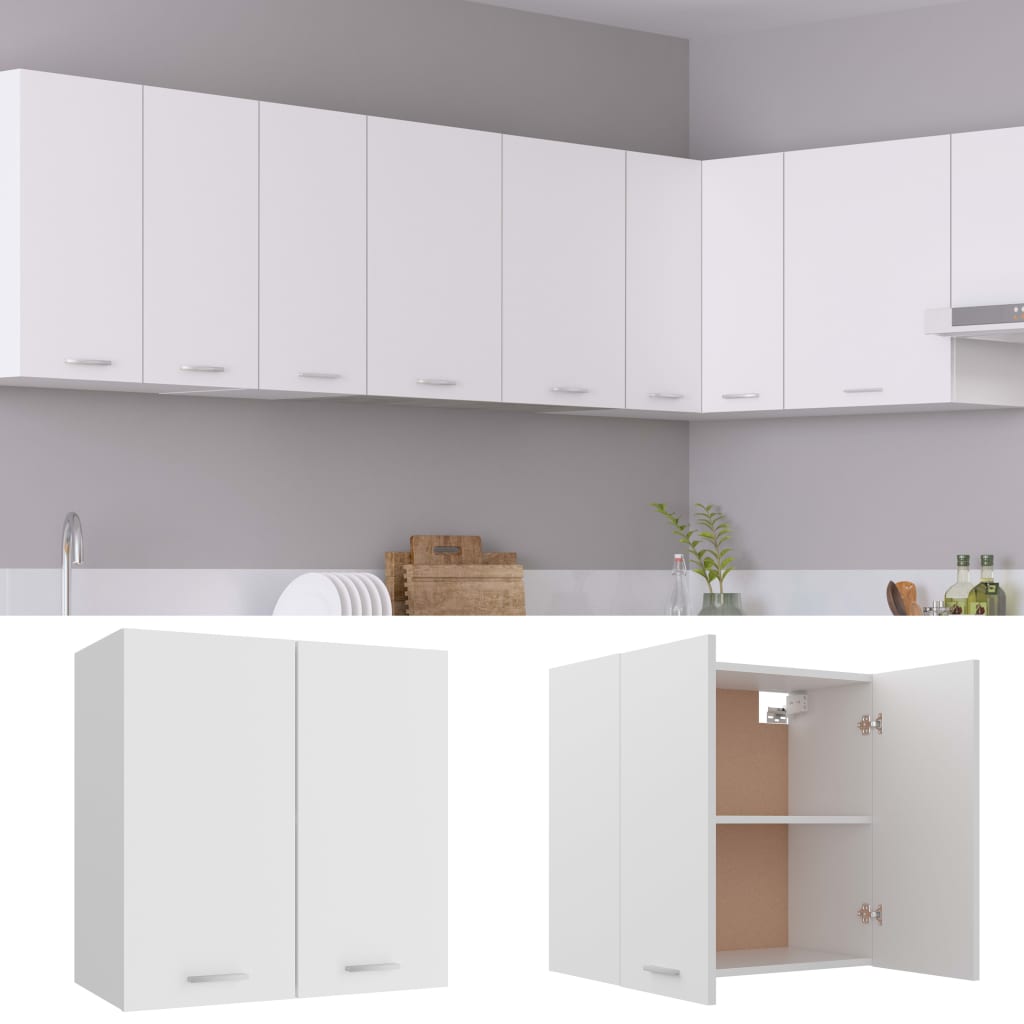 Kitchen Cabinet White 60x31x60 cm Chipboard