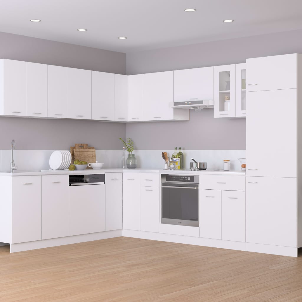 Kitchen Cabinet White 60x31x60 cm Chipboard