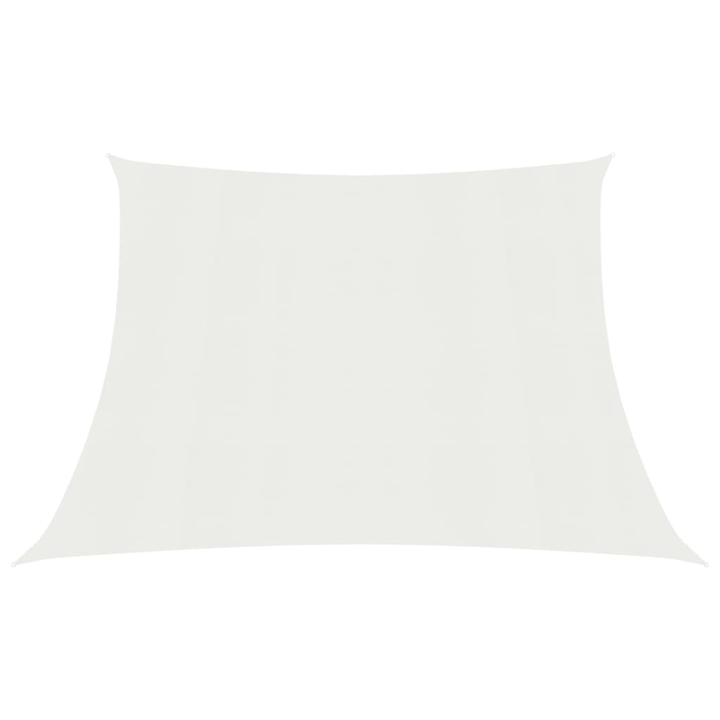 Sunshade Sail 160 g/m² White 4/5x3 m HDPE