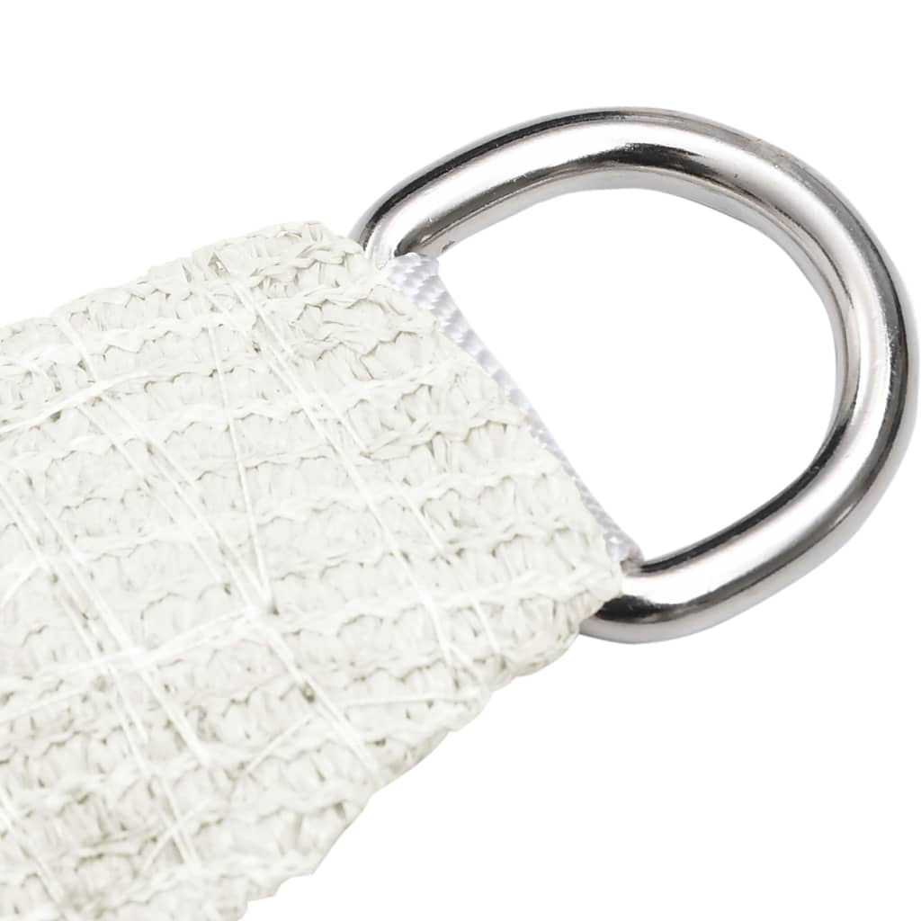 Sunshade Sail 160 g/m² White 4.5x4.5 m HDPE