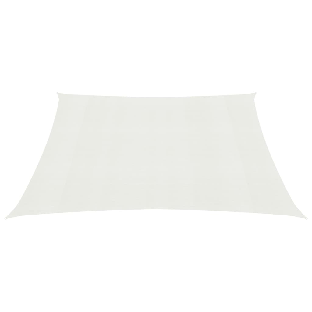 Sunshade Sail 160 g/m² White 5x5 m HDPE