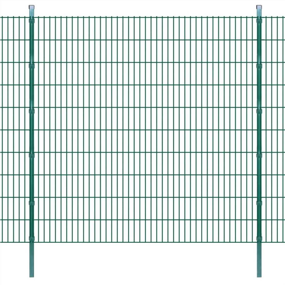 

2D Garden Fence Panels & Posts 2008x2030 mm 50 m Green