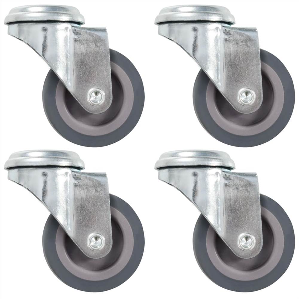 

32 pcs Bolt Hole Swivel Casters 50 mm
