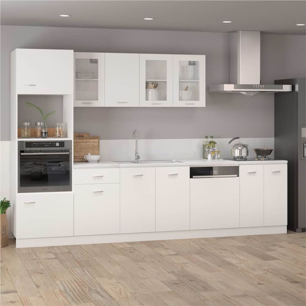 801188 vidaXL Kitchen Cabinet White 60x46x81,5 cm Chipboard