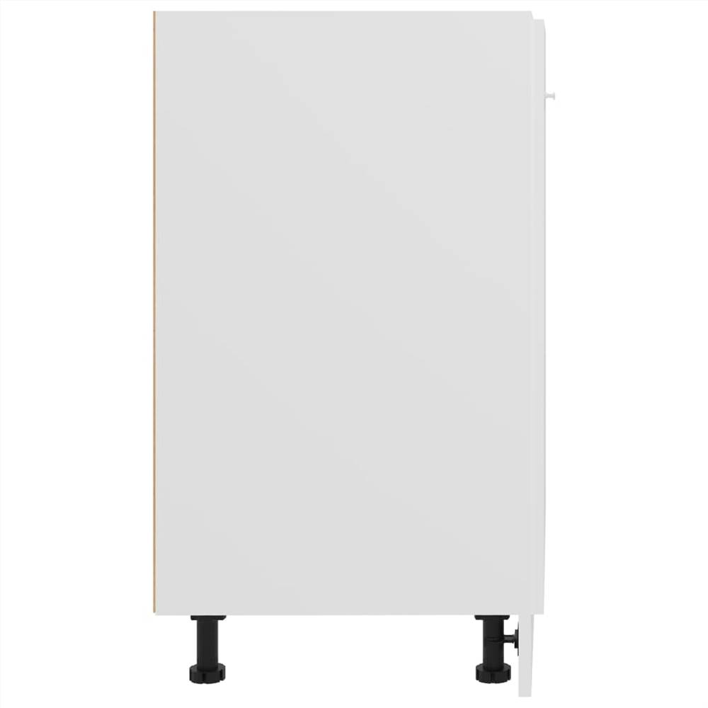 801188 vidaXL Kitchen Cabinet White 60x46x81,5 cm Chipboard