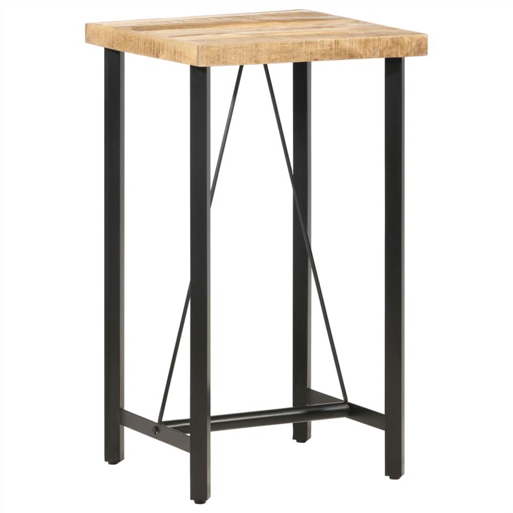 

Bar Table 60x60x107 cm Rough Mango Wood