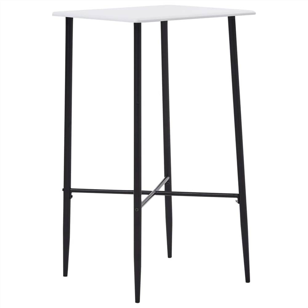 

Bar Table White 60x60x111 cm MDF