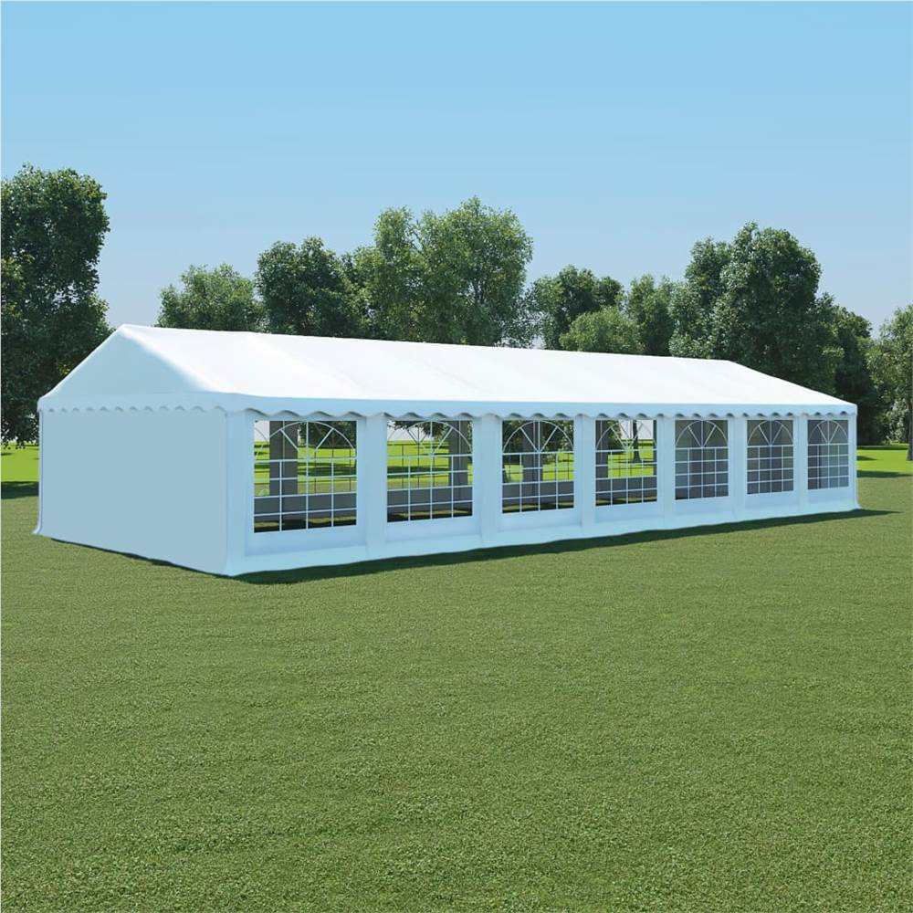 

Garden Marquee PVC 6x14 m White