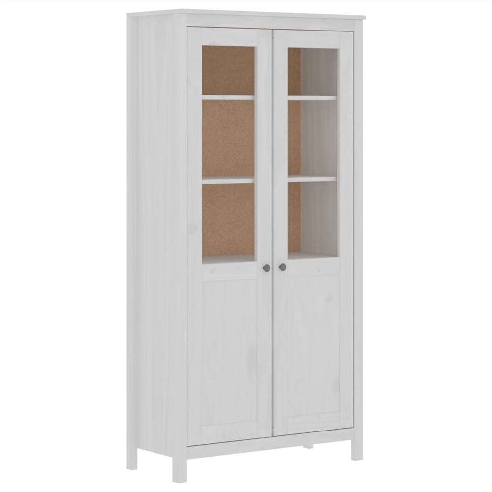 

Highboard Hill Range White 85x37x170.5 cm Solid Pine Wood