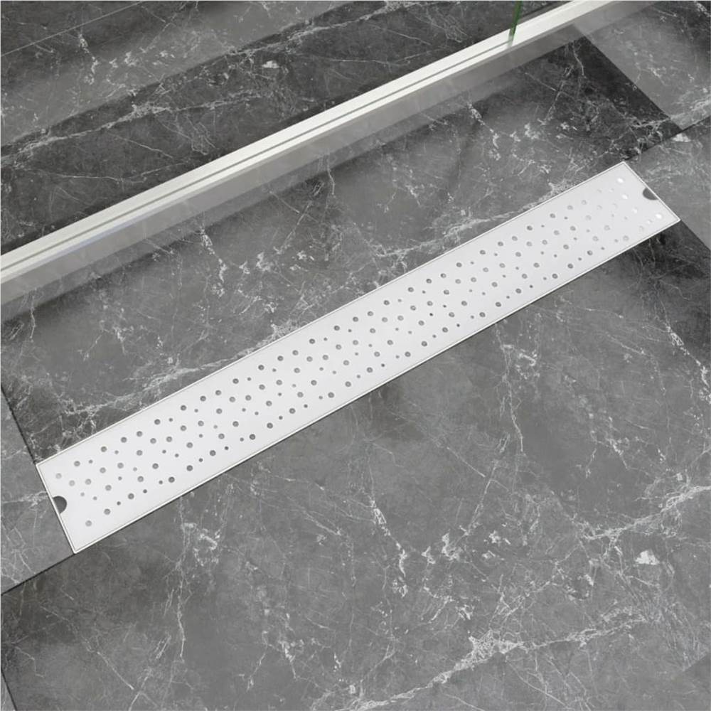 

Linear Shower Drain Bubble 830x140 mm Stainless Steel