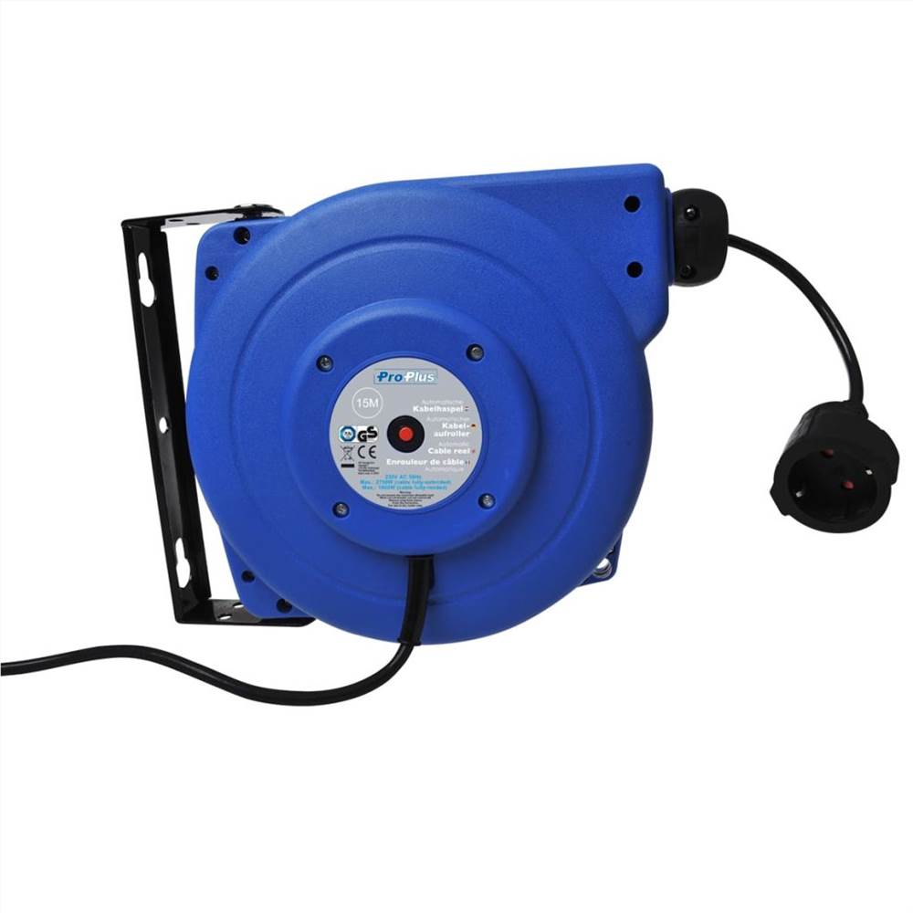 ProPlus Automatic Cable Reel 15 m 580786