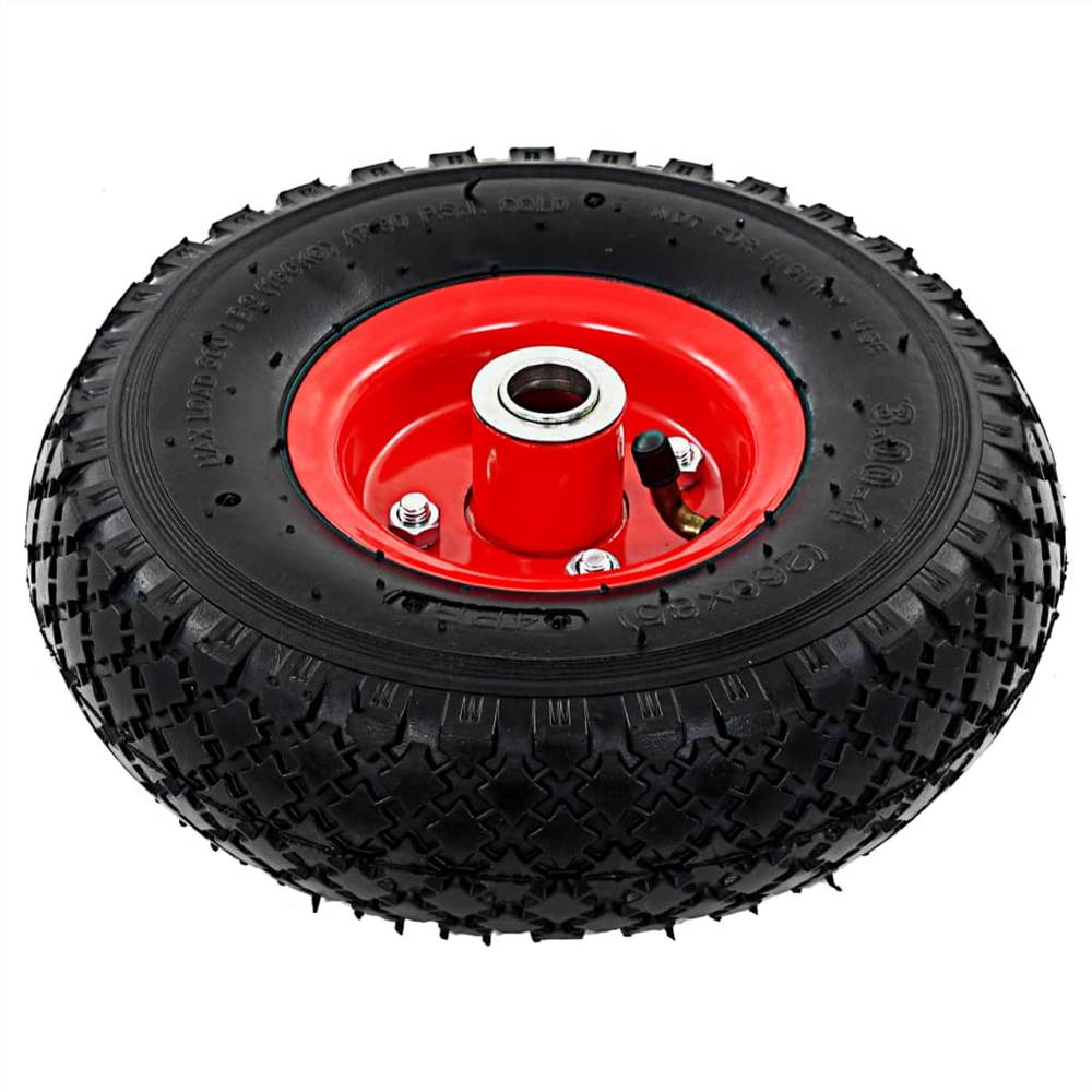 Sack Truck Wheels 2 pcs Rubber 3.004 (260x85)