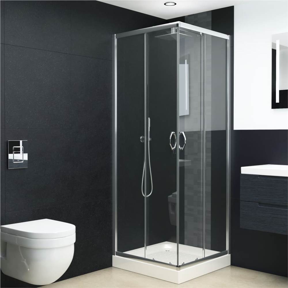 

Shower Enclosure Safety Glass 80x70x185 cm