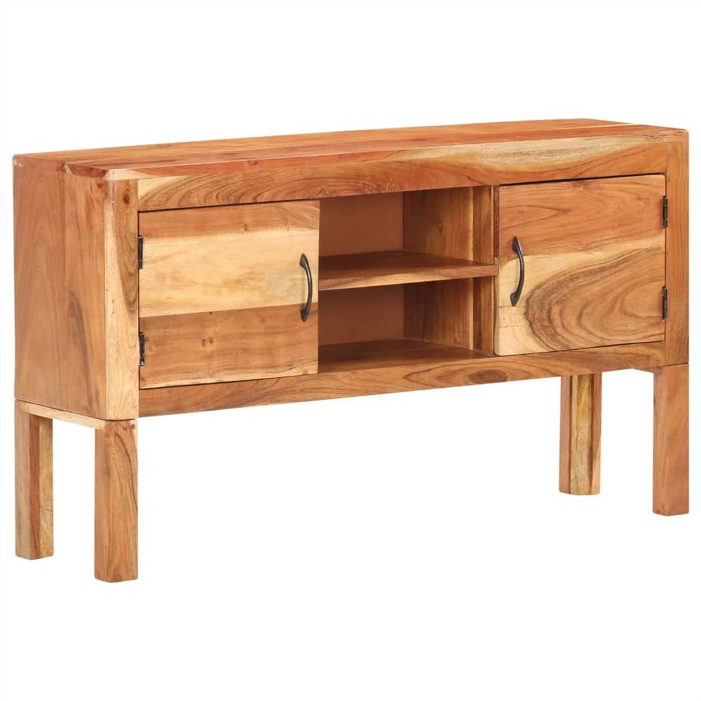 

Sideboard 116x30x66 cm Solid Acacia Wood