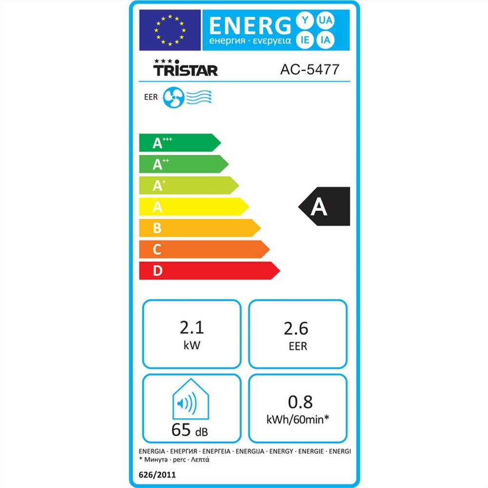 Tristar Air Conditioner AC5477 7000 BTU 780 W White