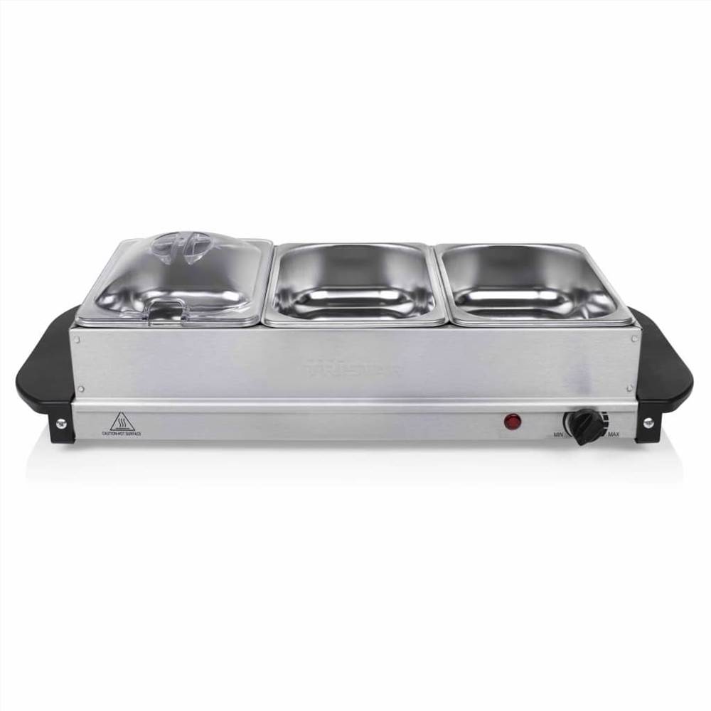 Tristar Buffet Server 200 W 4.2 L Stainless Steel Sliver