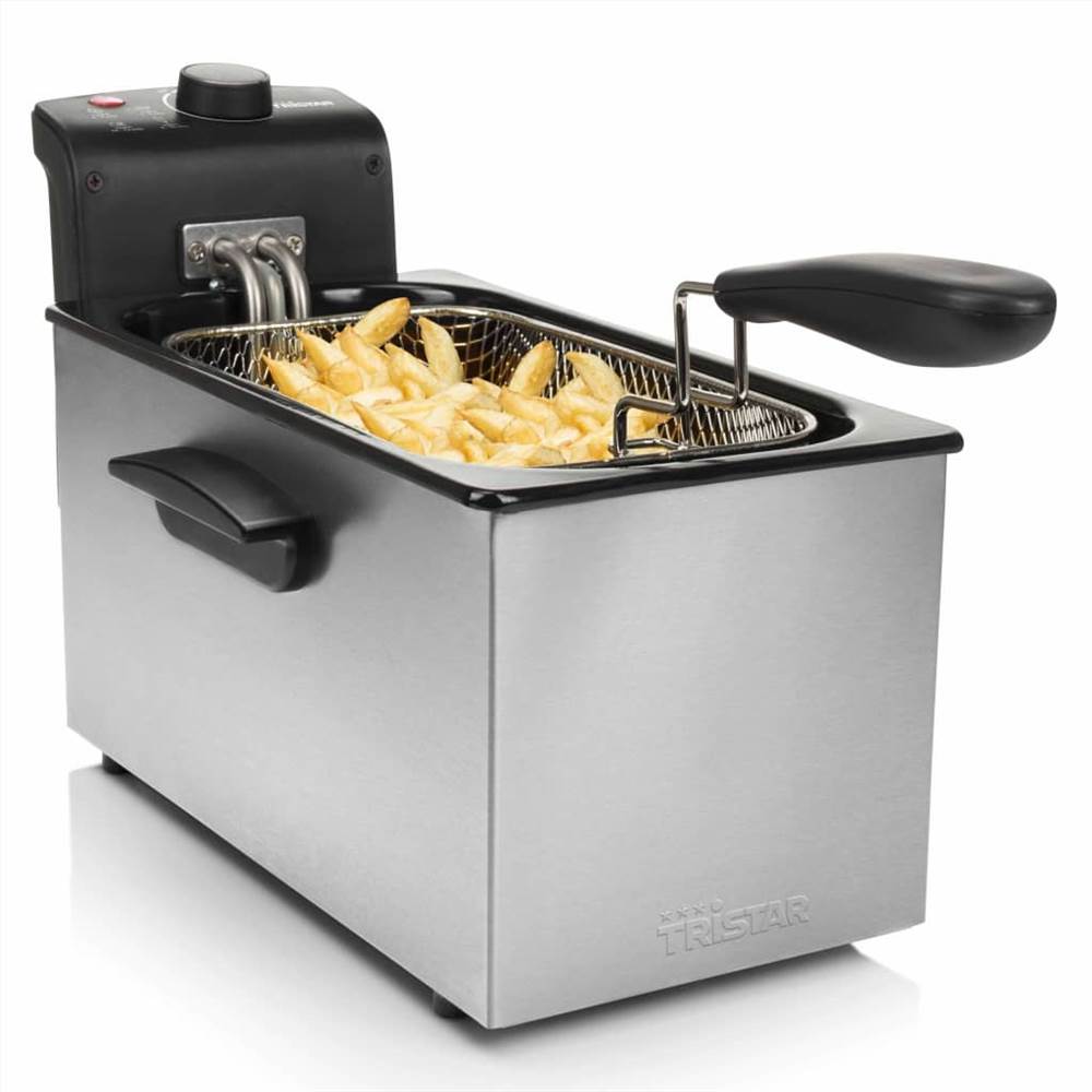 Tristar Deep Fryer 2000 W 3 L Stainless Steel Silver