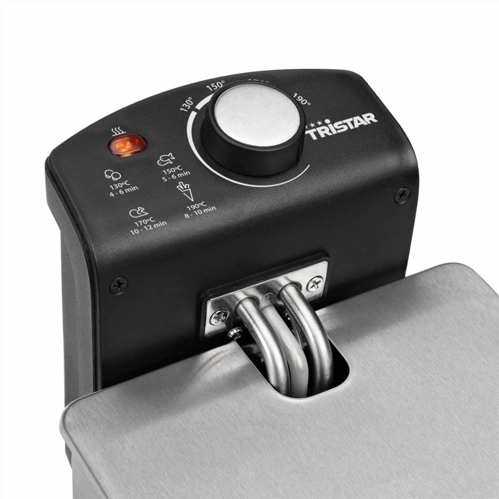 Tristar Deep Fryer 2000 W 3 L Stainless Steel Sliver