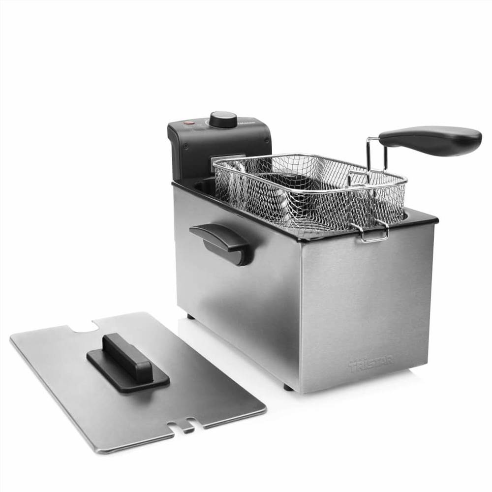 Tristar Deep Fryer 2000 W 3 L Stainless Steel Sliver