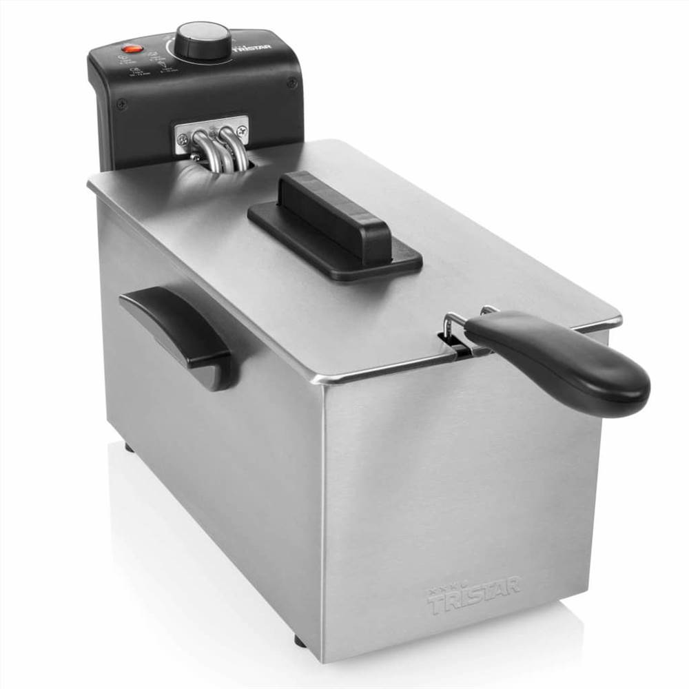Tristar Deep Fryer 2000 W 3 L Stainless Steel Sliver
