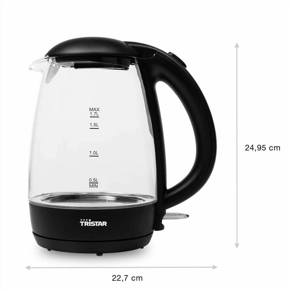 Tristar Electric Kettle 2200W 1.7L Glass