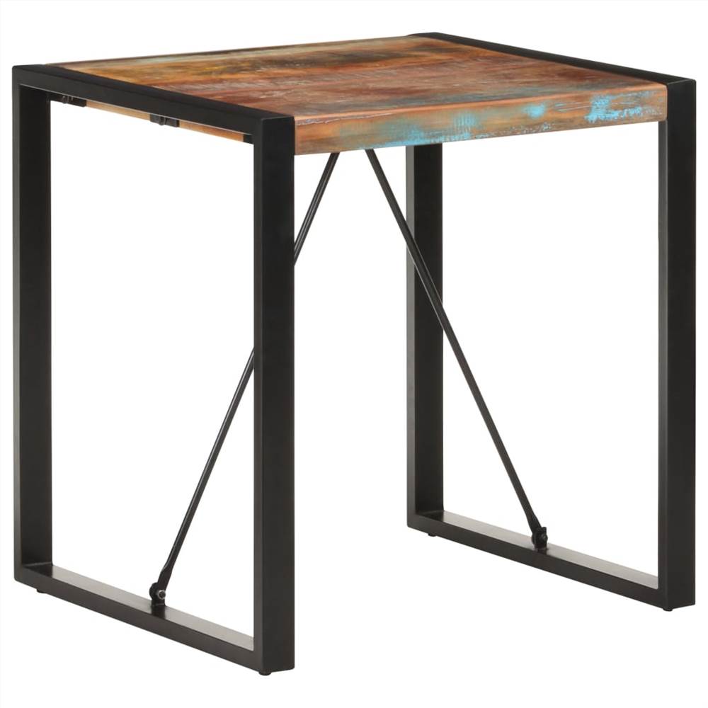 

Dining Table 70x70x75 cm Solid Reclaimed Wood