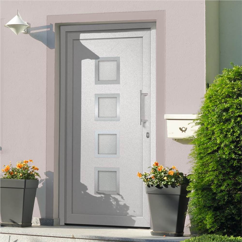 Front Door White 98x208 cm