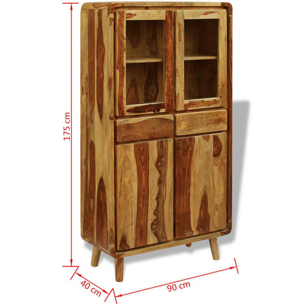 vidaXL Sideboard Sheesham Wood 90x40x175 cm