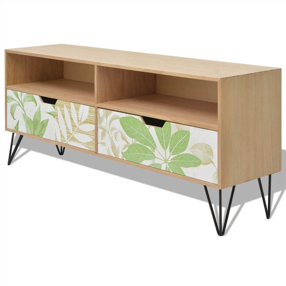 

TV Cabinet MDF 120x30x50 cm Brown