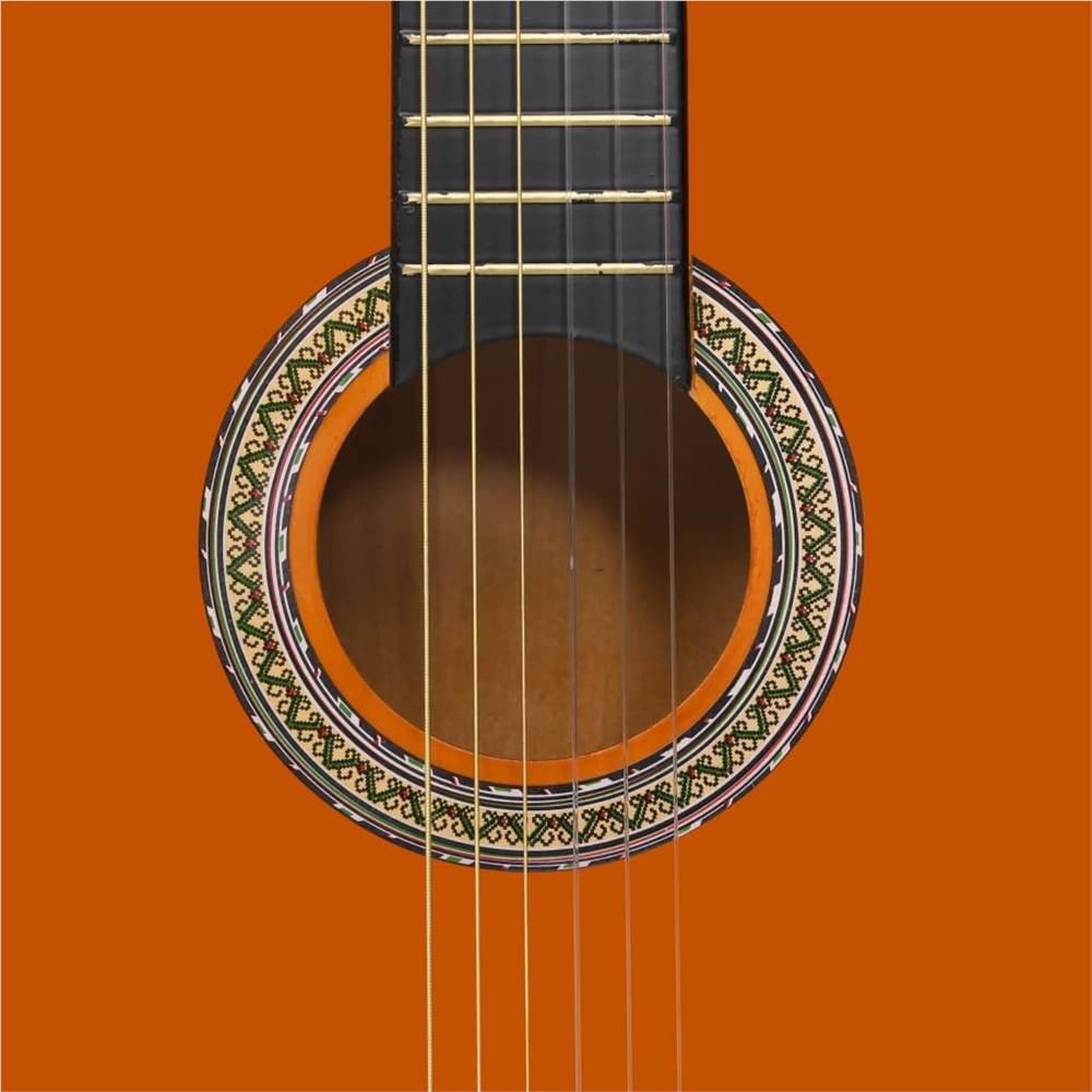 12 Piece Classical Guitar Beginner Set 4/4 39"