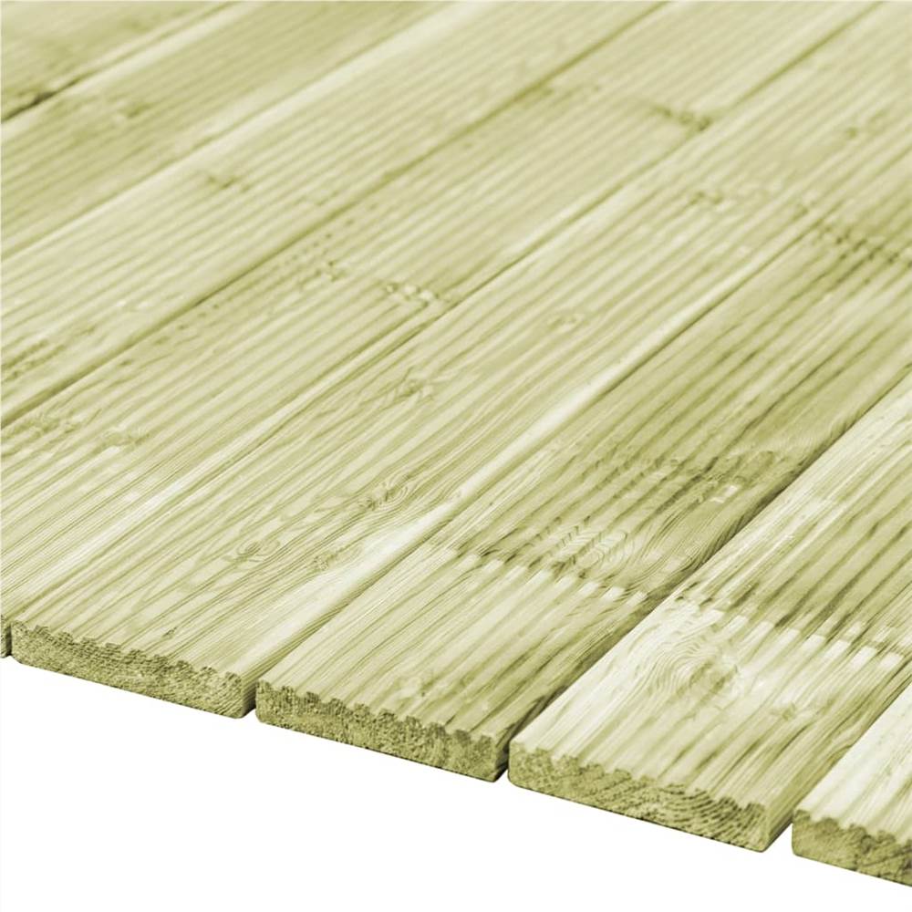 12 pcs Decking Boards 150x14.5 cm Wood