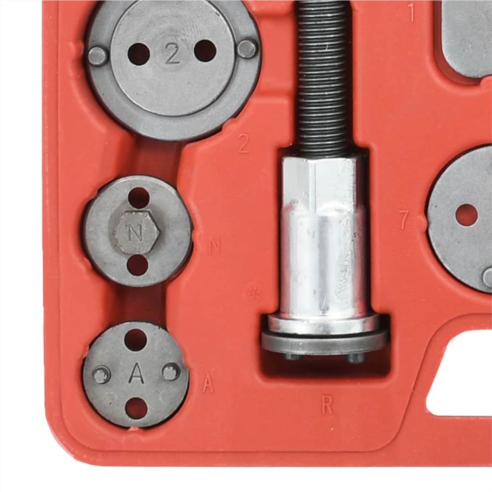 18 Pieces Disc Brake Caliper Wind Back Tool Kit