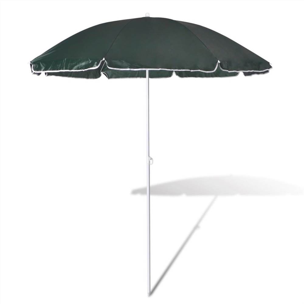 

180cm Beach Umbrella Colour Green