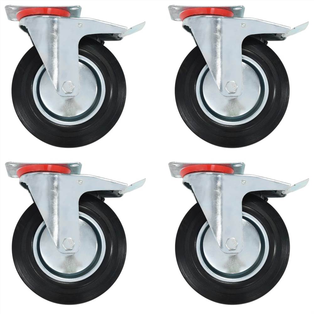 

24 pcs Swivel Casters 200 mm