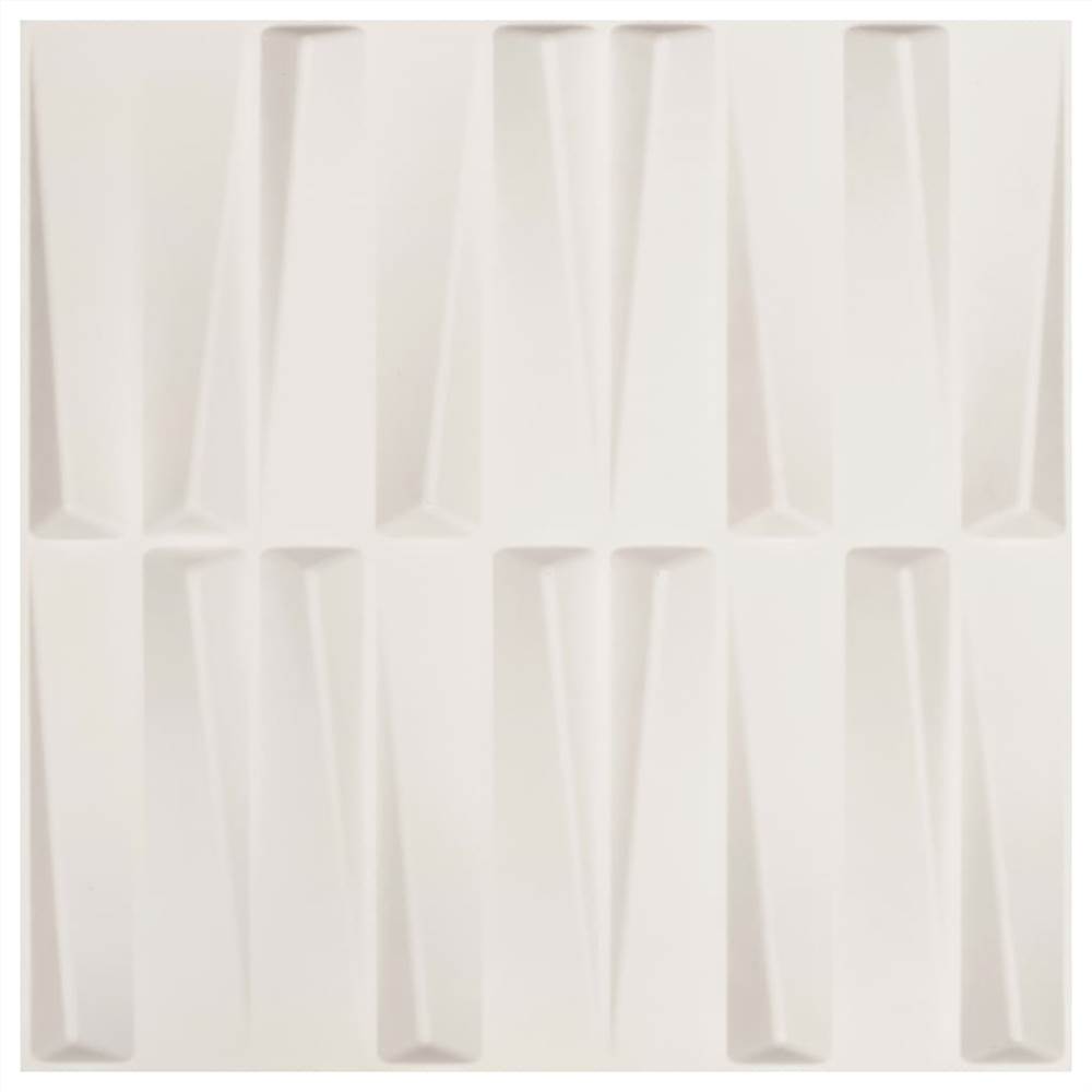 24 pcs Wall Panels 3D 0.5x0.5 m 6 m²