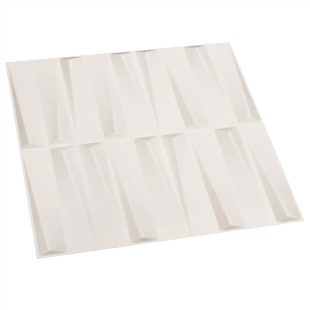 24 pcs Wall Panels 3D 0.5x0.5 m 6 m²