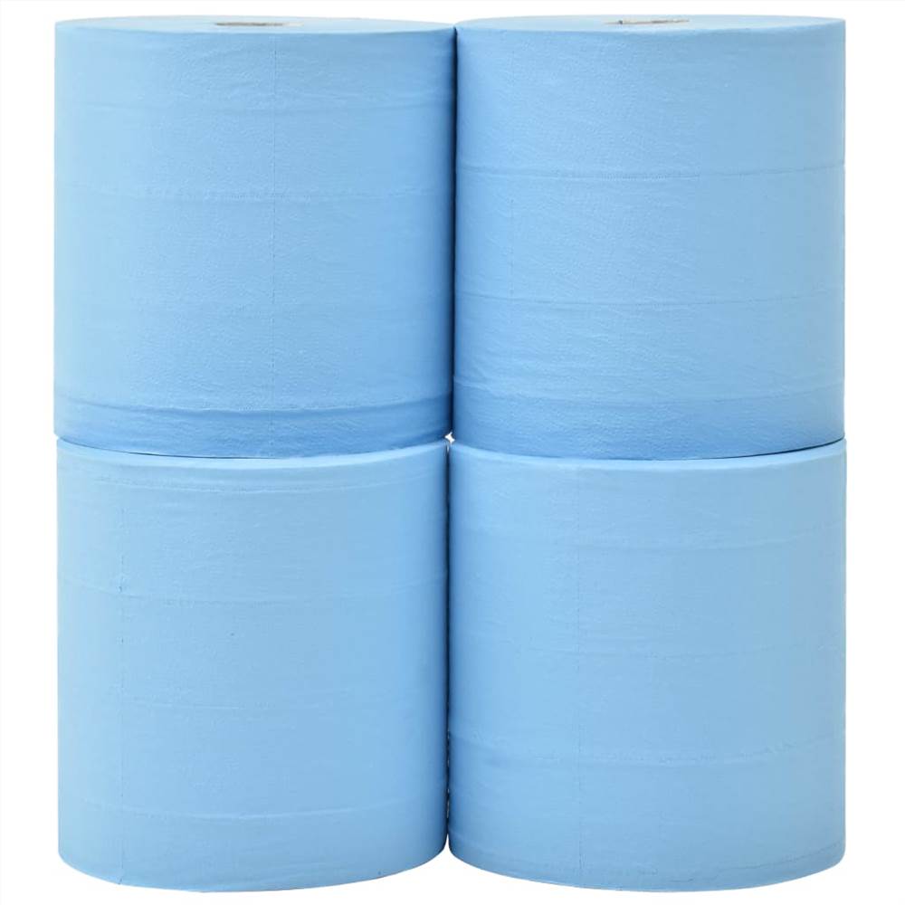 3-Ply Industrial Paper Wiper 4 Rolls 26 cm