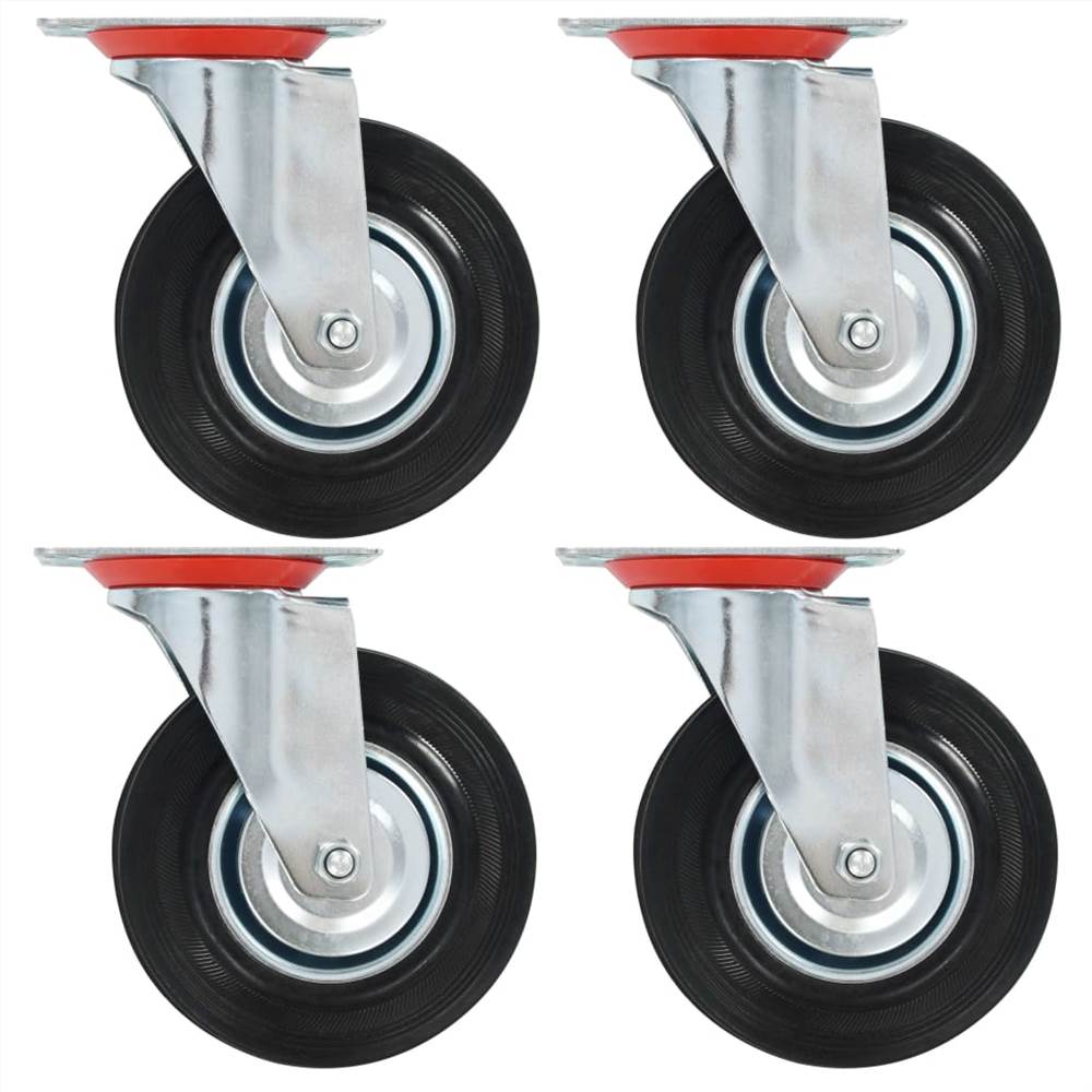 

32 pcs Swivel Casters 125 mm