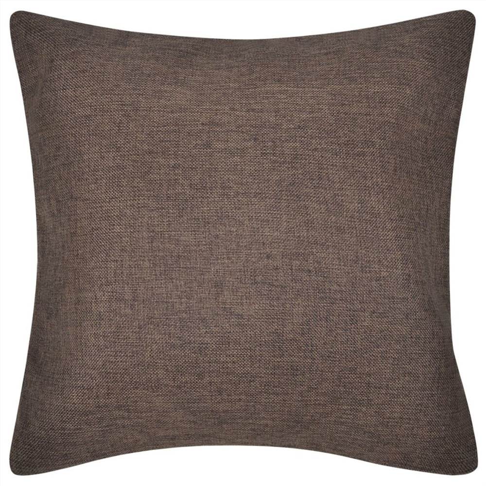 brown cushion covers