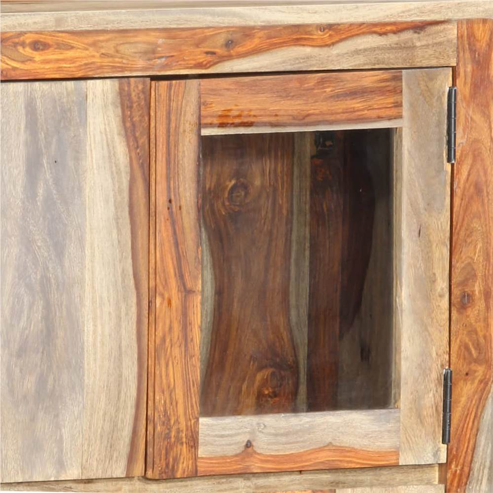 4 Piece TV Unit Set Solid Sheesham Wood