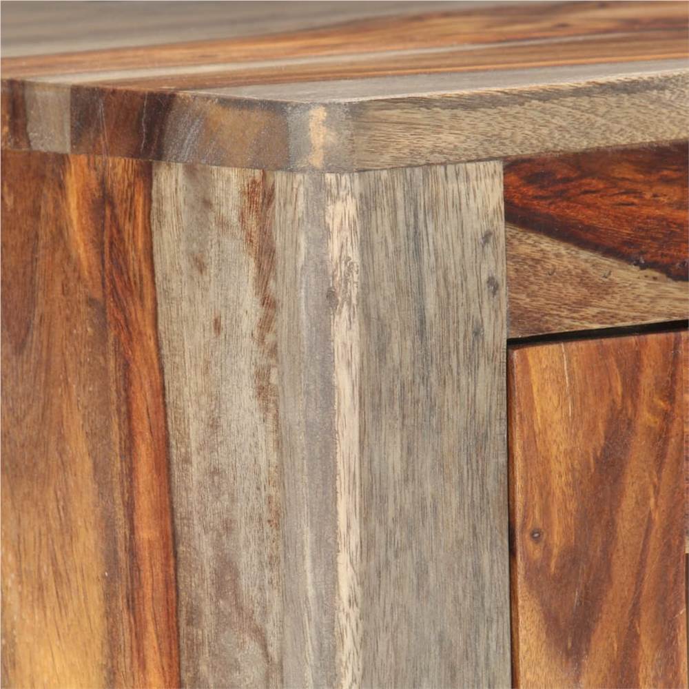 4 Piece TV Unit Set Solid Sheesham Wood