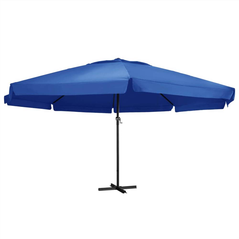 

47369 Outdoor Parasol with Aluminium Pole 500 cm Azure Blue