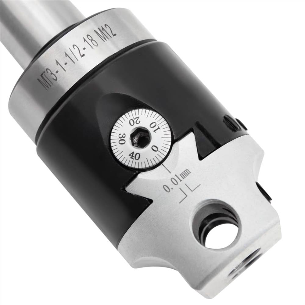 50 mm Boring Head with MT3 Boring Shank for Lathe Milling