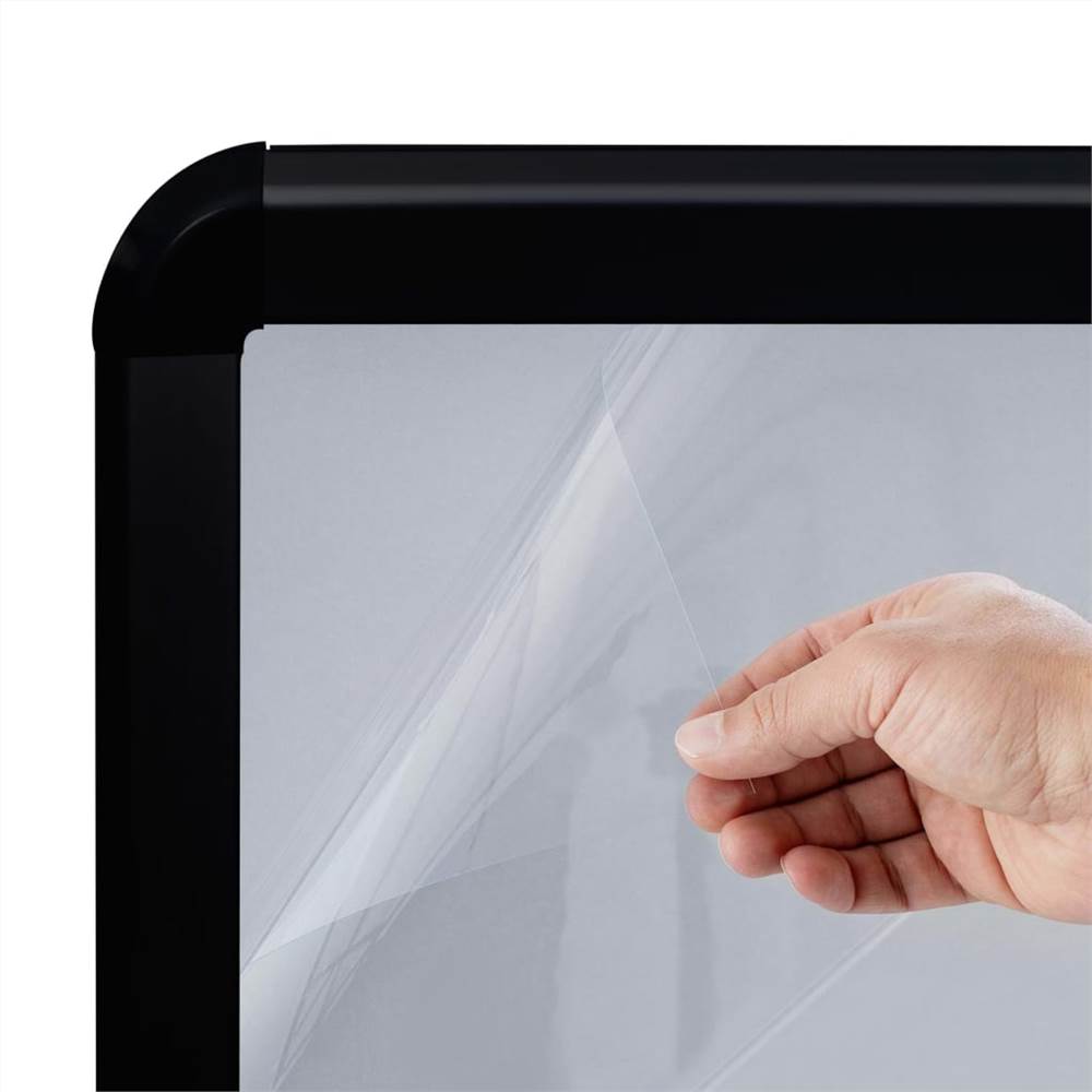 A1 Waterbase Poster Stand Black Aluminium Alloy