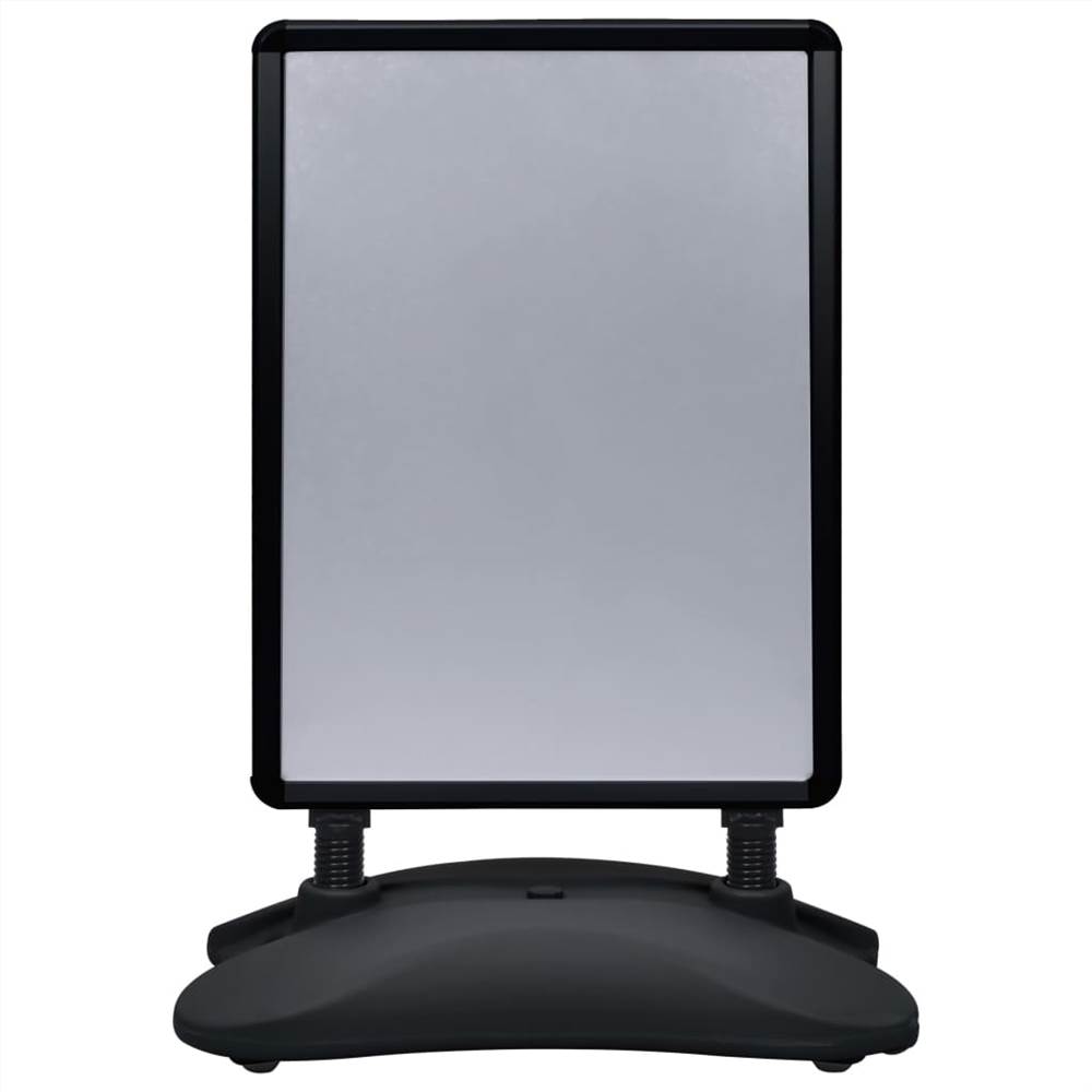 A1 Waterbase Poster Stand Black Aluminium Alloy