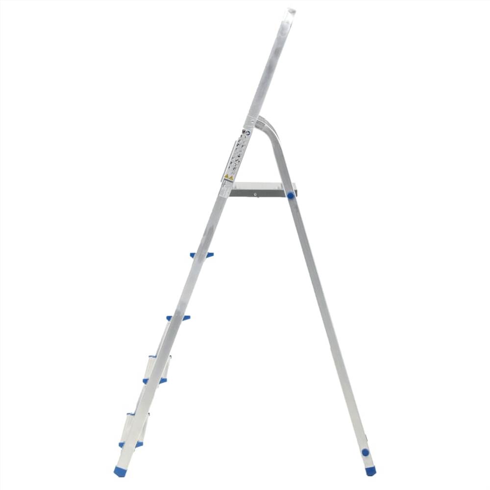 Aluminium Step Ladder 5 Steps 150 kg