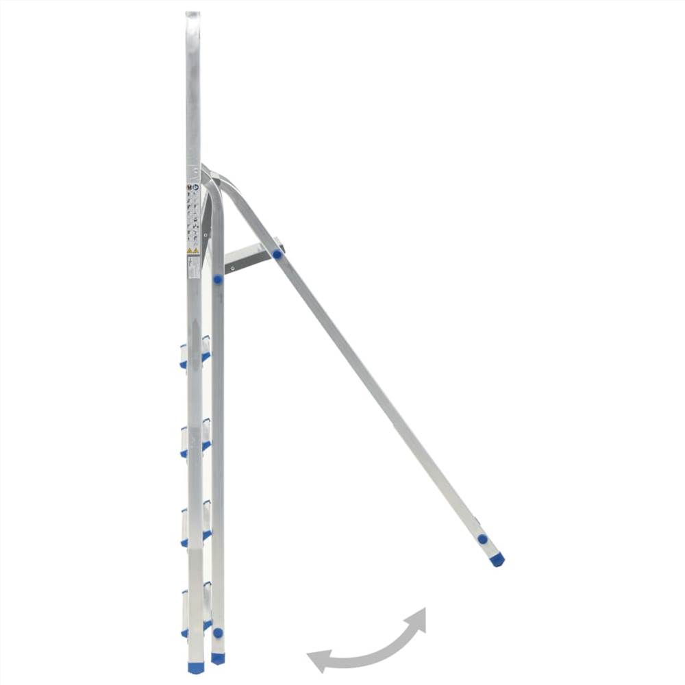 Aluminium Step Ladder 5 Steps 150 kg