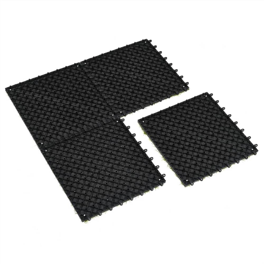 Artificial Grass Tiles 20 pcs 30x30 cm Green