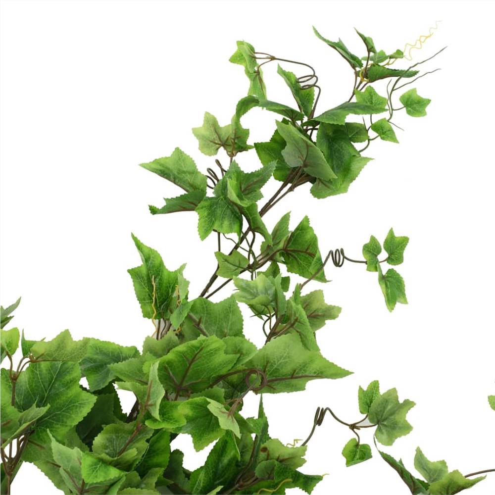 Artificial Leaves Grape 2 pcs Green 90 cm