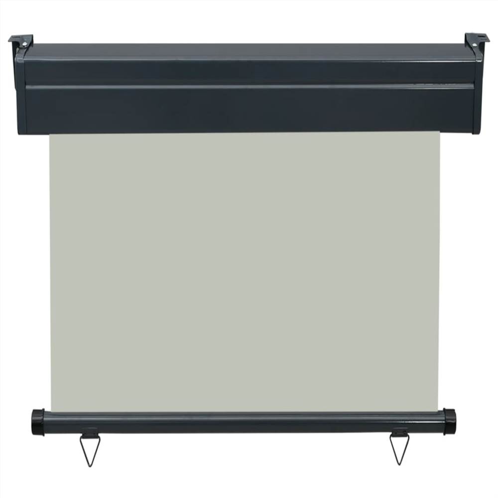 Balcony Side Awning 80x250 cm Grey